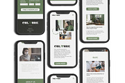 Coworking Website template, a Wireframe Template by helgascandinavus (Thumbnail 4 of 5)