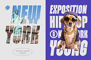 Bravo - Unique Condensed Typeface, a Sans Serif Font by Imoodev (Thumbnail 4 of 7)