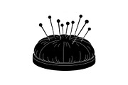 Sewing Pin Cushion Silhouette, an Illustration by hafijul (Thumbnail 13 of 14)