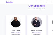 Modern Event & Webinar Landing Page, a HTML Template by StevenIMANZI (Thumbnail 5 of 8)