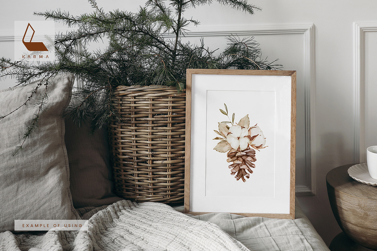 Merry & Bright Christmas Set, a Decorative Illustration by Karma (Photo 2 of 22)