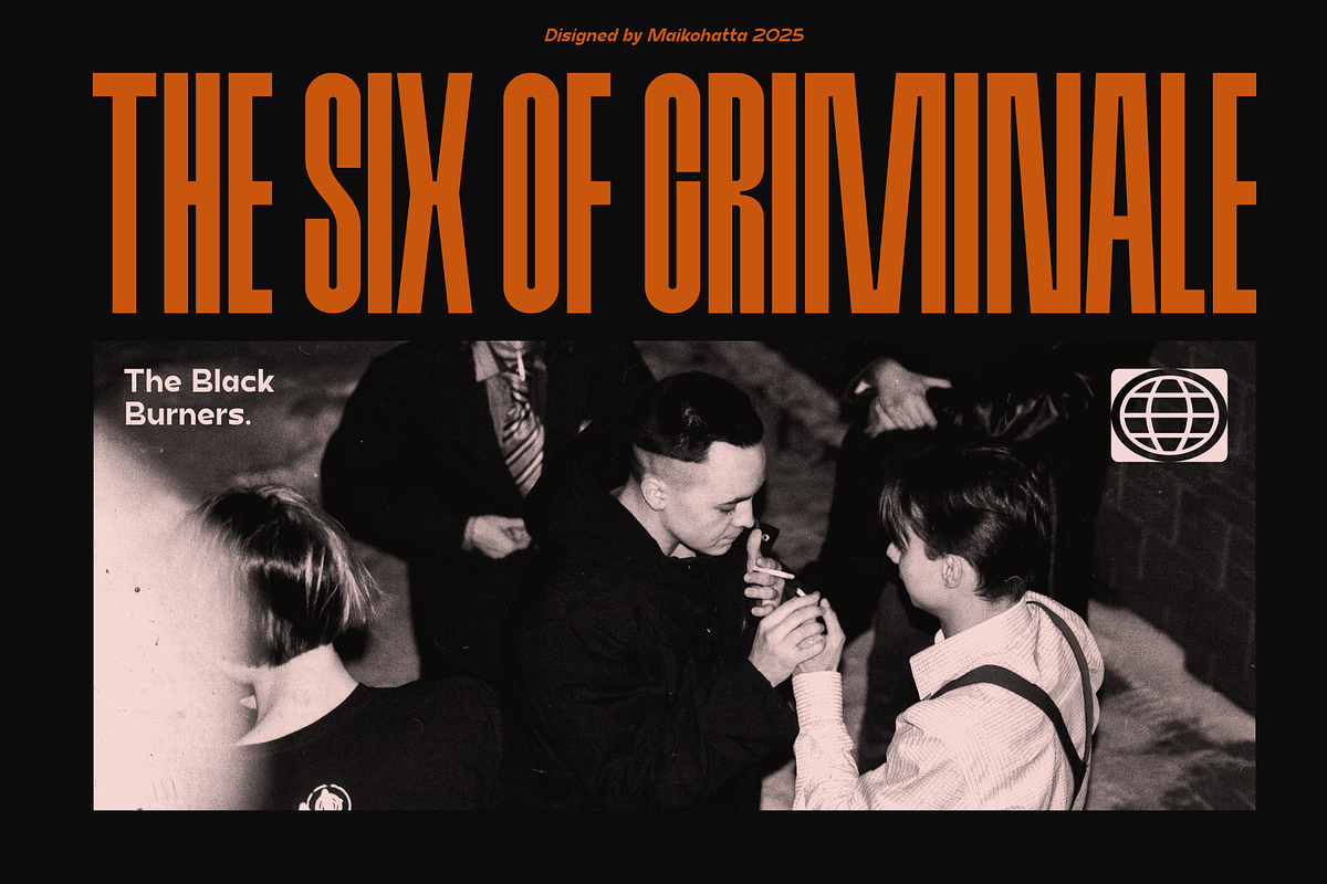 Gingerbone - Classic Condensed Font, a Sans Serif Font by MaikoHatta (Photo 3 of 7)
