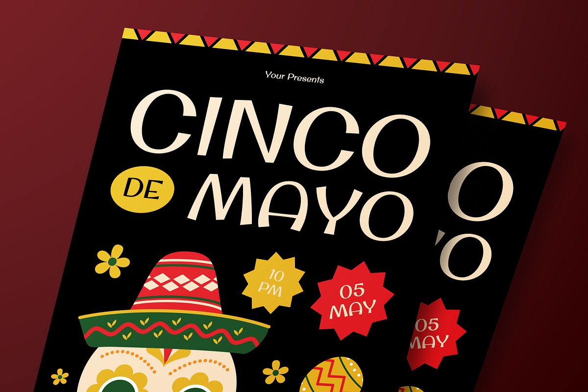Cinco De Mayo Flyer Set, a Flyer Template by Annora Studio (Photo 5 of 6)