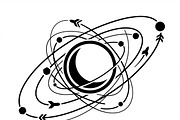 60 Planet Orbit Abstract Silhouette, an Empty State Illustration by Amazin_art (Thumbnail 4 of 35)