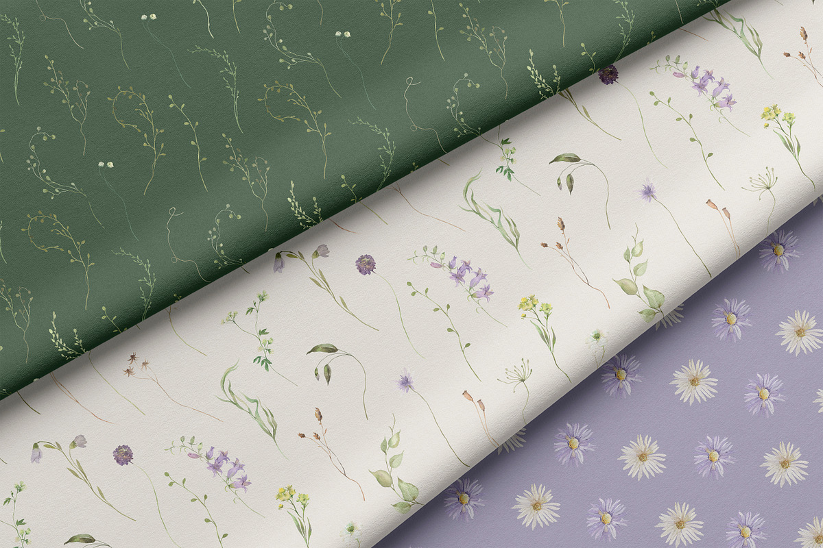 FIELD SYMPHONY- Flowers Collection, a Decorative Illustration by Les Frolova (Photo 18 of 18)
