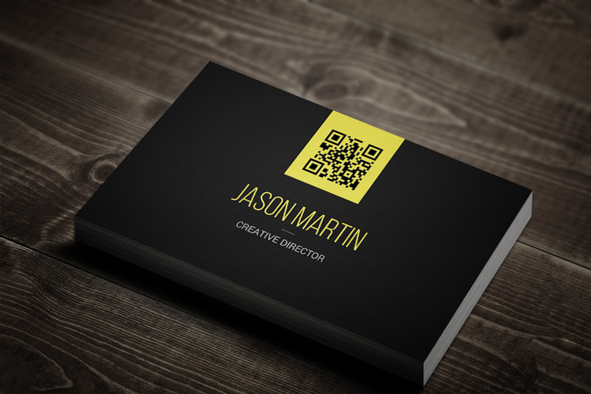 Dark Individual Business Card, a Business Card Template by bouncy (Photo 4 of 4)