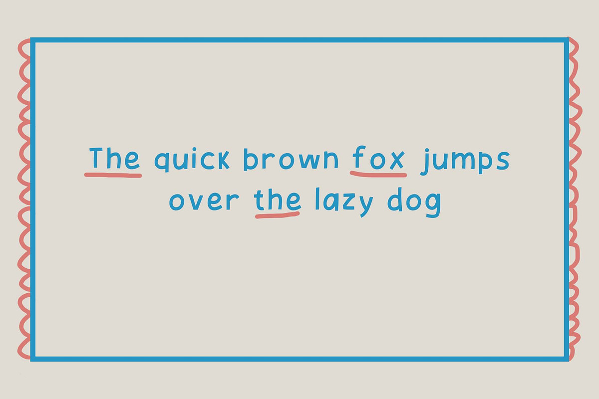 BLUE ZEBRA - cutout cute & fun font, a Blackletter Font by Ashiya Pixel (Photo 8 of 8)