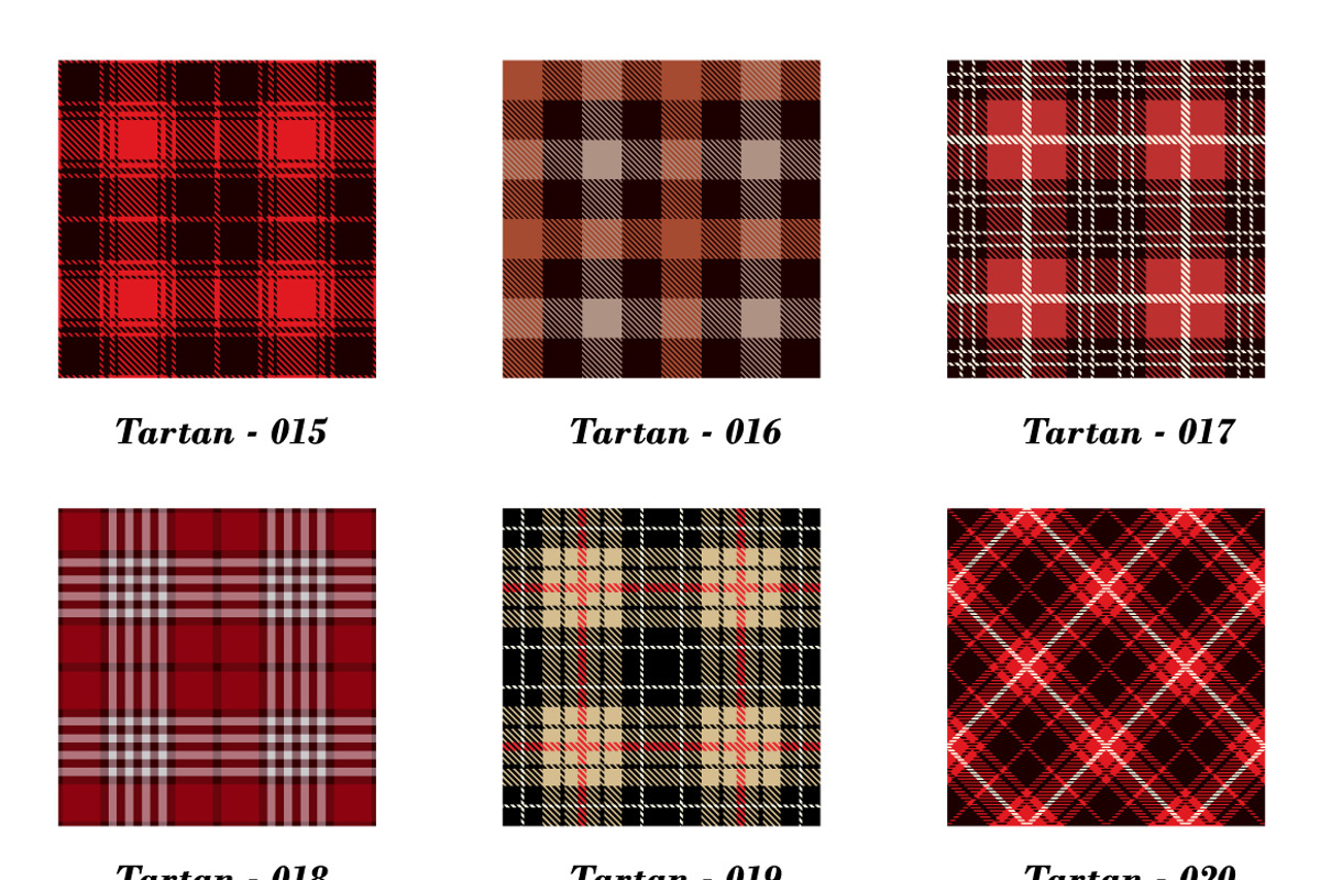 Seamless Tartan Pattern Part-02, a Pattern Graphic by Vectorchoice