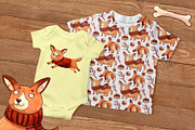 Corgi watercolor set, an Animal Illustration by Ekaterina Goncharova (Thumbnail 9 of 10)