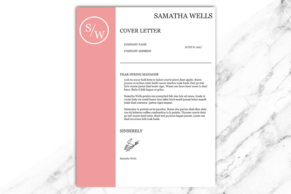 Pink Crush Resume, a Resume Template by Jo-Lou Design (Photo 3 of 3)