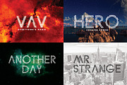Anxiety Font, a Sans Serif Font by Drizy (Thumbnail 5 of 5)