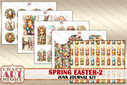 Spring Easter-2 junk journal Kit, a Person Illustration by CraftArtStory (Thumbnail 5 of 6)