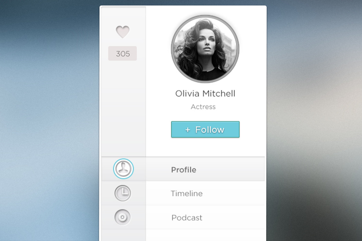 User Profile, a Templates & Theme by Bogdan Pitiriciu