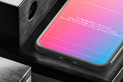 iPhone X Creative Mockups Set, an iPhone Mockup by As Good As Possible (Thumbnail 9 of 16)