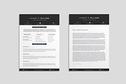 Resume Template / CV, a Resume Template by OpulentStu (Thumbnail 3 of 3)