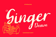 CS Ginger Drawn, a Script Font by Craft Supply Co. (Thumbnail 1 of 8)