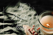 Delighton Script, a Script Font by Has_rizal (Thumbnail 10 of 15)