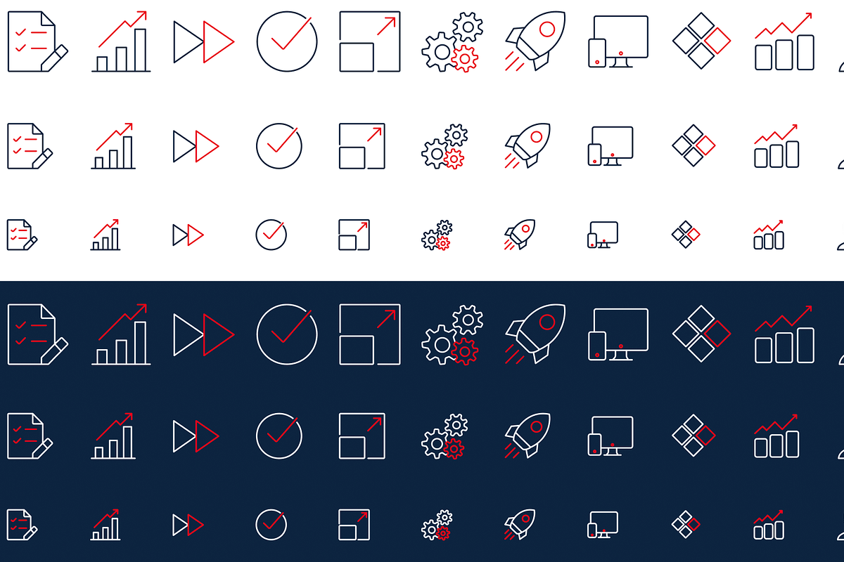 Icons Pack (1290 items), an Outline Icon by Oleksandr Filiuk (Photo 9 of 10)