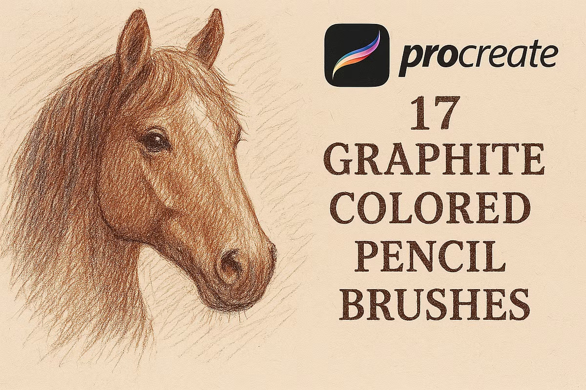 Procreate Pencil Brushes, a Brush Add-On by GearShift (Photo 5 of 6)