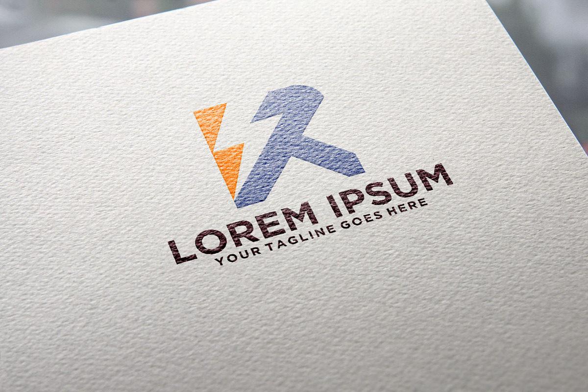 Lightning R Letter logo design, a Branding & Logo Template by REDVY CREATIVE