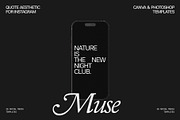 MUSE | Social Media Templates, a Social Media Template by Universo Gaia @doyougaia (Thumbnail 2 of 8)