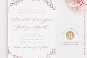 Adore Theory Modern Wedding Font, a Script Font by Mila Garret (Thumbnail 5 of 10)
