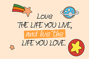 Melodica cute font, a Script Font by Alexander Tiunov (Thumbnail 2 of 5)