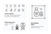 Animated Lottery Icons, an Outline Icon by Prosymbols (Thumbnail 3 of 7)