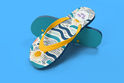 Flip Flops Packaging Mockup 6 Views, a Packaging Mockup by Illusiongraphic (Thumbnail 7 of 20)