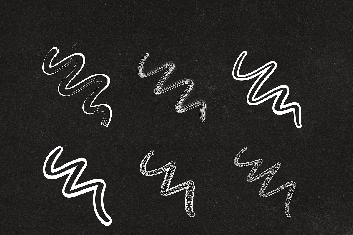 46 Outline brushes procreate, a Brush Add-On by Endete & Mazak brushes (Photo 5 of 9)