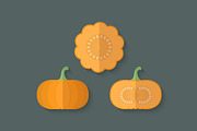Flat Vegetables Set, an Illustration by Alex Serada (Thumbnail 6 of 17)