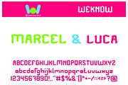 Please forgive me font, a Font by weknow (Thumbnail 5 of 5)