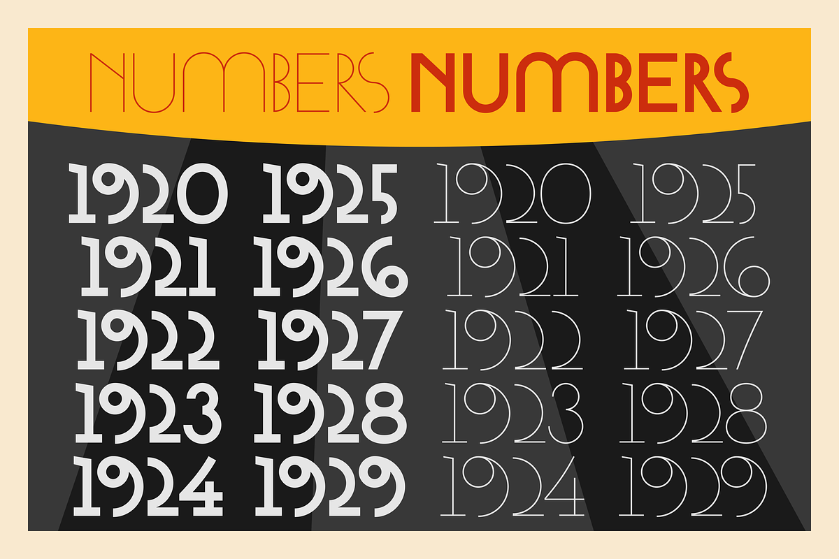 Future is Here 1920 - Geometric Font, a Sans Serif Font by Suolahti Type (Photo 6 of 7)