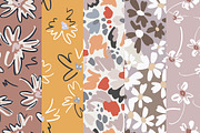 Simplistic floral Seamless Patterns, a Pattern Graphic by GALAKAM (Thumbnail 5 of 7)