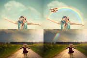 Rainbow Overlays, an Object Graphic by VligCreativeStudio (Thumbnail 2 of 4)