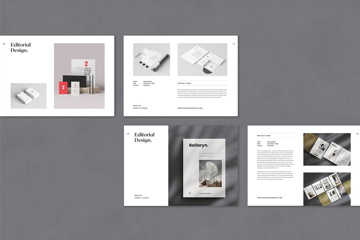 Graphic Design Portfolio, a Brochure Template by Occy Design (Photo 6 of 9)