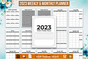 2023 Editable Planner Bundle, a Templates & Theme by Mondols Graphic (Thumbnail 3 of 14)