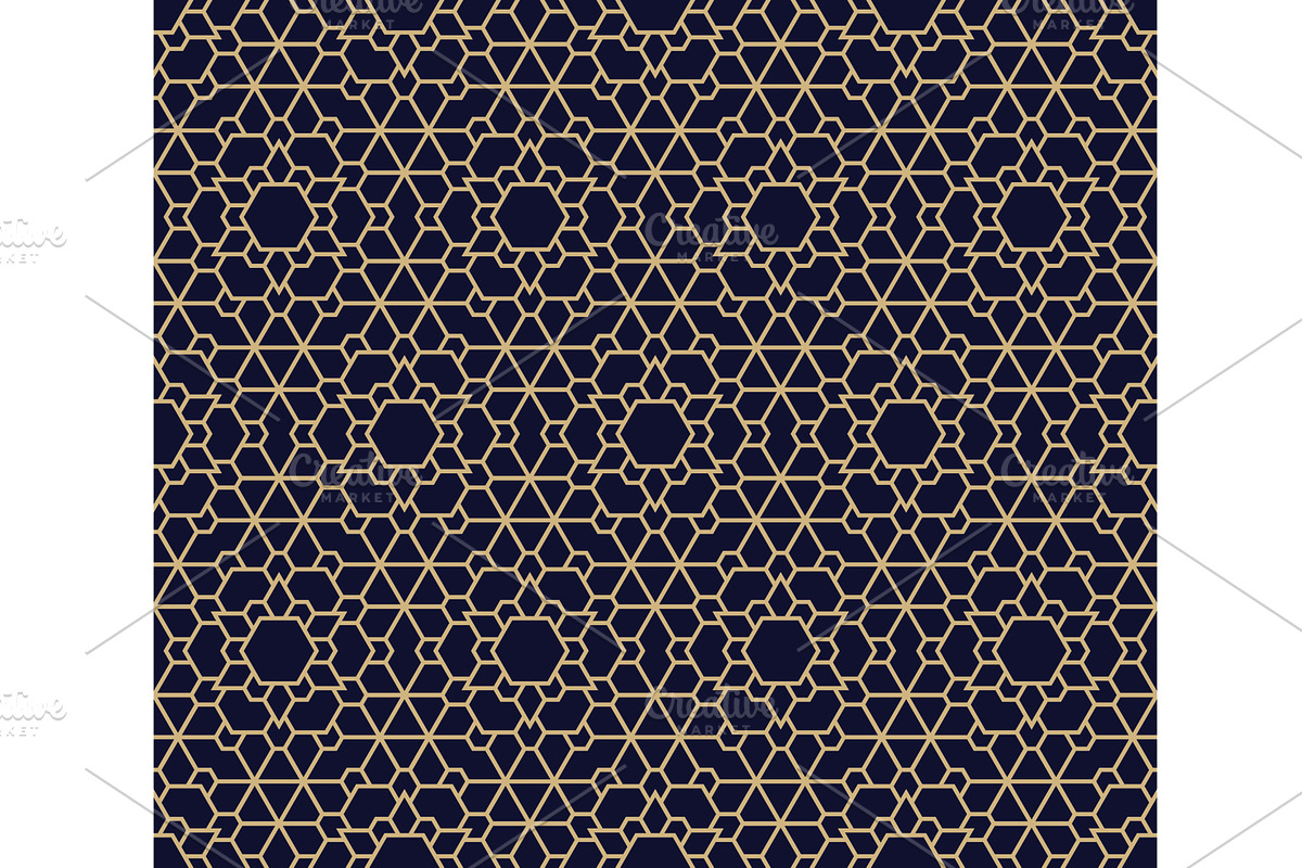 Abstract geometry pattern in Arabian, a Texture Graphic by RODINA (Photo 1 of 3)
