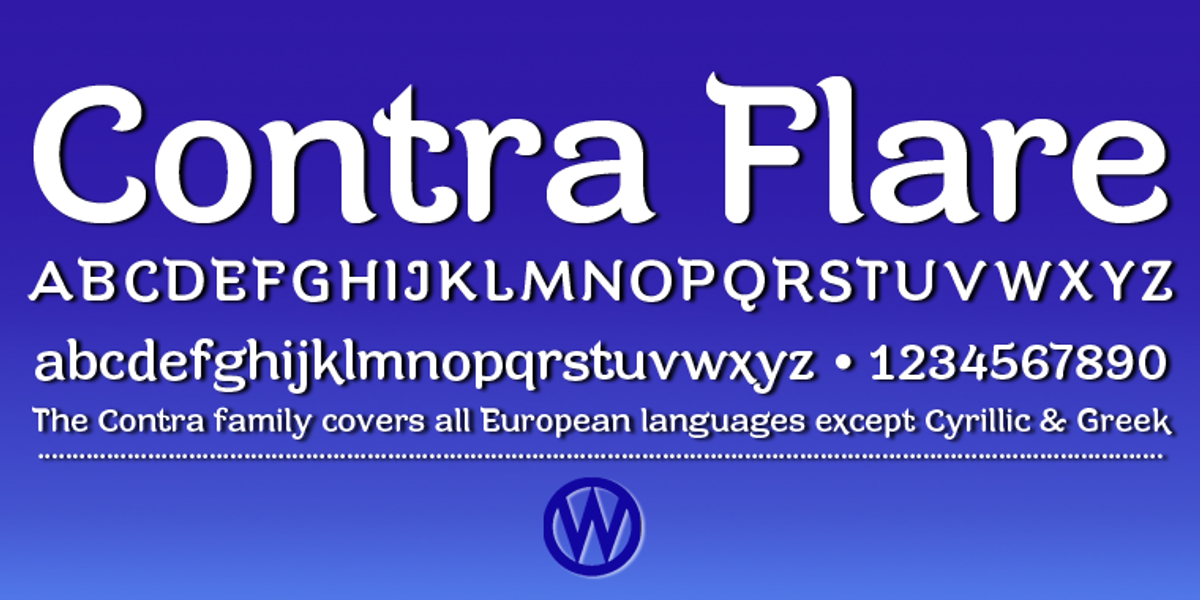 Contra Flare, a Serif Font by Wiescher-Design (Photo 2 of 8)