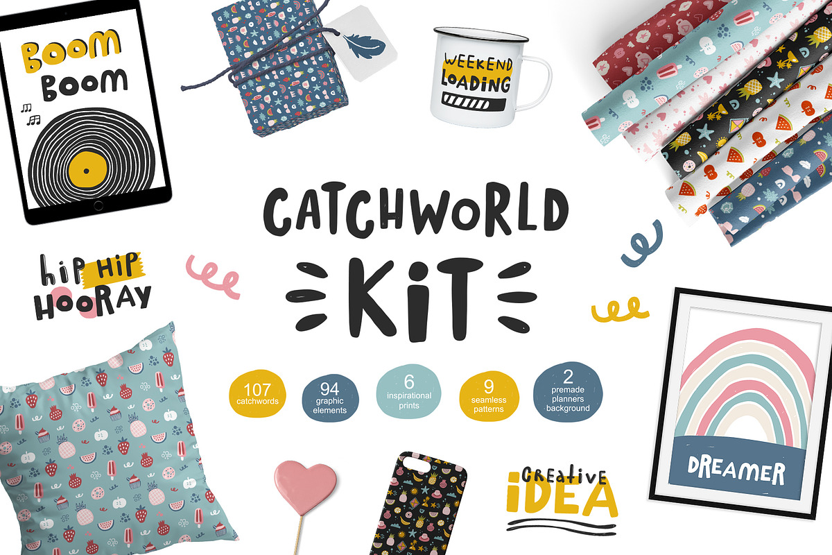 Catchword Kit, a Background Graphic by Murvin (Photo 1 of 12)