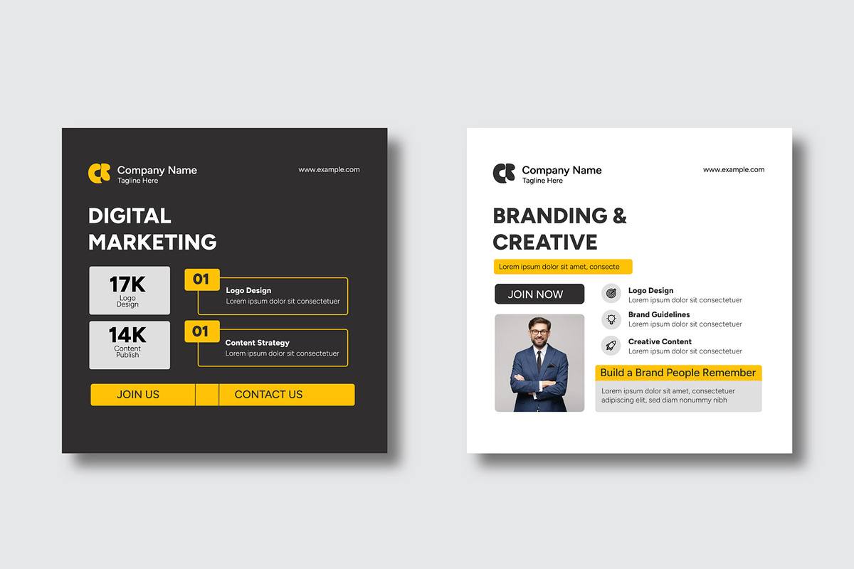 Digital Services Grow Your Business, a Social Media Template by MightyDesign (Photo 3 of 8)