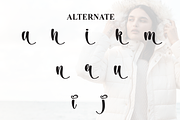 Thick Jacket | Script Font, a Handwritten Font by Scratchones (Thumbnail 8 of 9)