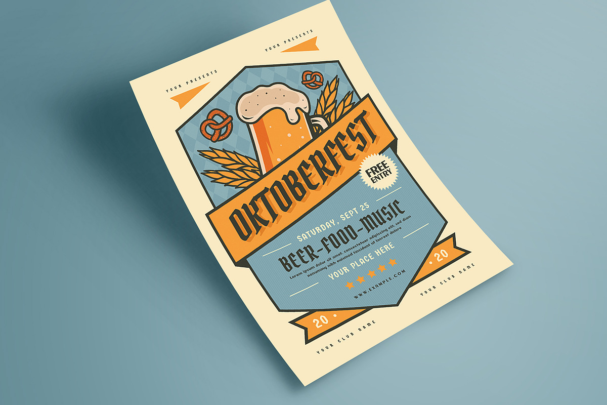 Oktoberfest Event Flyer, a Flyer Template by Guuver (Photo 3 of 3)
