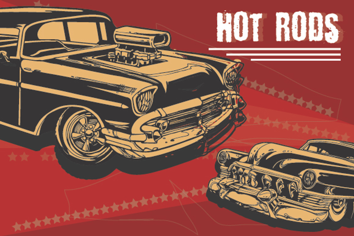 HOT RODS, an Object Graphic by SteveKnerem (Photo 2 of 2)