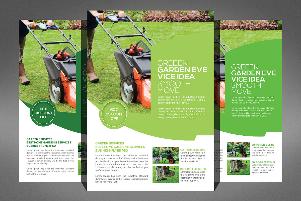 9 Green Energy Flyer Bundle, a Flyer Template by Graphic Templates (Photo 9 of 9)