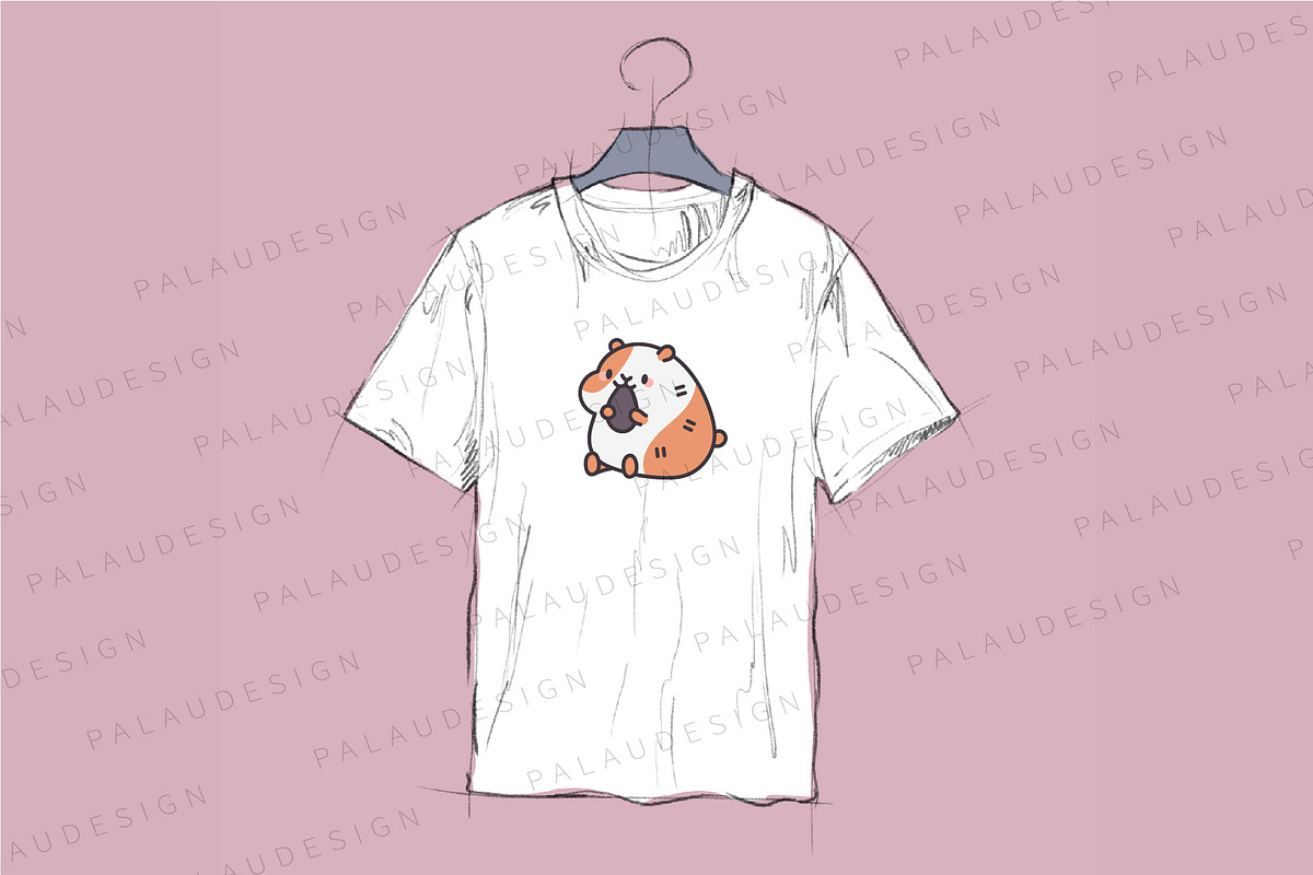 Guinea Pig Clipart Set, an Animal Illustration by Palau (Photo 2 of 12)