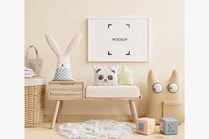 Kids frame mockup 004