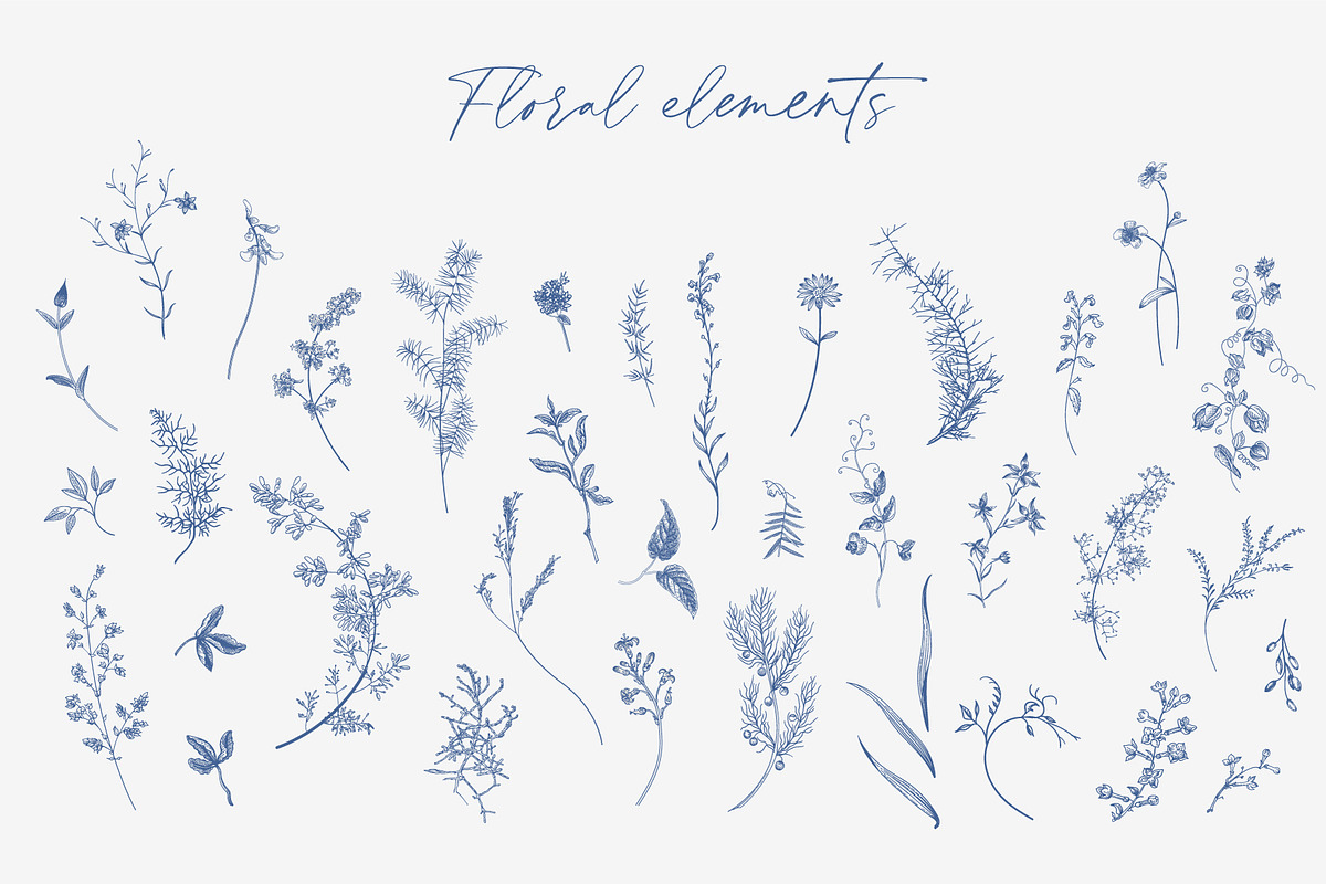 The Tree of Life. Blue and white, a Decorative Illustration by olga.korneeva (Photo 4 of 12)