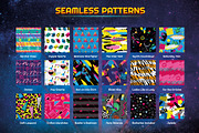 The Complete 1980s Graphics Bundle!, a Texture Illustration by Wingsart Studio (Thumbnail 3 of 9)