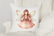Fantasy Christmas Fairy Clipart, an Illustration by designcity5 (Thumbnail 4 of 5)